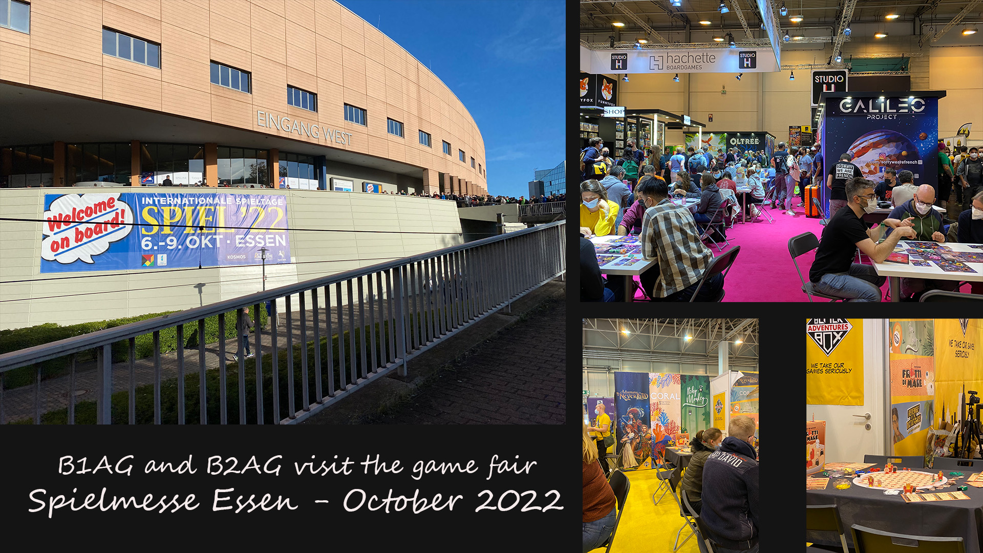  Visit of the Spielmesse Essen 2022 – BTS Game Art and Game Design Bildidee 